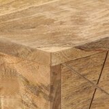 Pisaći stol s ladicama od masivnog drva manga 110 x 50 x 76 cm | Eponuda.ba