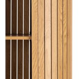 Actona Biblioteka u dekoru hrasta u prirodnoj boji 100x160x40 cm Colima – | shoptok.hr