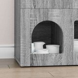  Kreveta Siva Sonoma 80.5 x 35 x 59 cm Konstruirano drvo | shoptok.hr