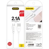 Dudao kabel USB tip C 2.1A 1m (L4T 1m) - Bijela | shoptok.hr