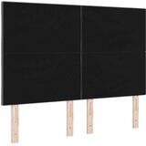 vidaXL Naslon za glavu s dijamantnim uzorkom Tamnosivi 140 cm Materijal | shoptok.hr
