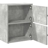  Regal za knjige boja betona 40x24x52 cm konstruirano drvo | shoptok.hr