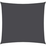 vidaXL Senčno jadro oksford blago kvadratno 4x4 m antracitno | Shoptok.si