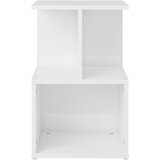  Noćni ormarići 2 kom sjajni bijeli 35x35x55cm konstruirano drvo | shoptok.hr