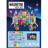 Classic World Magnetni konsturktor Svetleći zamak 210 delova ST0828804B Magnetne kocke | Eponuda.com