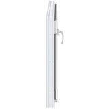  Okno za klet RISOR 110 x 50 cm PVC in steklo Bela, (5000215185) | Shoptok.si