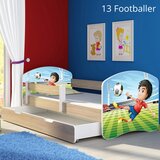  Dječji krevet ACMA s motivom, bočna sonoma + ladica 180x80 cm 13 Footballer | shoptok.hr