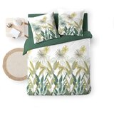 Douceur d intérieur Bela/zelena bombažna posteljnina za zakonsko posteljo/podaljšana 240x220 cm Otika – | Shoptok.si