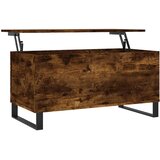  Stolić za kavu boja hrasta 90 x 44,5 x 45 cm konstruirano drvo | shoptok.hr
