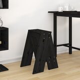  Stolci 2 kom bijeli 40x40x60 cm od masivne borovine | shoptok.hr