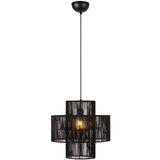 Markslöjd 108766 - Luster na sajli SOGA 1xE27/40W/230V crna | Eponuda.com