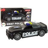  Policijski auto za igru sa svjetlosnim i zvučnim efektima 25 cm - crni Cene