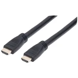 HDMI Priključni kabel [1x Muški konektor HDMI - 1x Muški konektor HDMI] 10 m Crna
