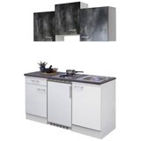 Flex-Well Majhna Kuhinja Z Aparati Lucca, Bela | Shoptok.si
