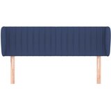  Uzglavlje s ušima plavo 147x23x78/88 cm od tkanine | shoptok.hr