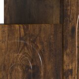 LED TV kabinet Dimljeni hrast Konstruirano drvo | shoptok.hr
