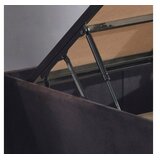 Hanah home Krevet Ela 90x38x190cm Crni | Eponuda.ba