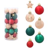 Molarem Home Set od 32 božićne kuglice u klasičnim blagdanskim bojama | shoptok.hr