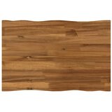  Pravokutni stolni vrh 80 x 40 x 3 cm Pravokutni - Prirodna 80 x 40 x 3 5 cm Živi rub 2 strane | shoptok.hr