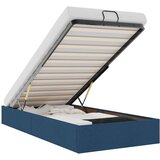  Otomanski okvir kreveta bez madraca plavi 90x200 cm od tkanine | shoptok.hr