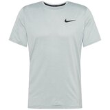 Nike Funkcionalna majica svetlo siva / črna Cene