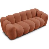 Bobochic Paris Opečnato oranžna sedežna garnitura iz tkanine bouclé 232 cm Hippolyte – | Shoptok.si