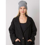 Fashion Hunters RUE PARIS Dark gray knitted hat Cene