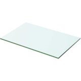 vidaXL Polica Prosojno Steklo 50x25 cm Cene