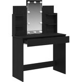  Toaletni stol Crni hrast 96 x 39 x 142 cm Konstruirano drvo | shoptok.hr