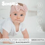 Sensillo Crno-bijeli medo zvečka | shoptok.hr