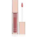 SOSU Cosmetics Satin Lip Glaze hidratantno sjajilo za usne nijansa Sorbet 6 ml | shoptok.hr