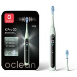 Oclean Električna zobna ščetka X Pro 20 Zelena, Sonični motor | Shoptok.si