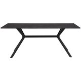MID.YOU Jedilna miza , črna, barve skrilavca | Shoptok.si