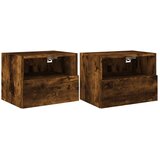  Zidni TV ormarići 2 kom boja hrasta 40 x 30 x 30 cm drveni | Eponuda.com