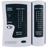 SCHWAIGER Tester kablov (Ustrezno za: Omrežni ali ISDN kabel) | Shoptok.si