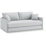 Cosmopolitan Design Svetlo siva raztegljiva sedežna garnitura iz šenilje 209 cm Shannon – | Shoptok.si