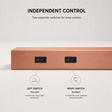 Brilagi LED zidno spot svetlo VIXON LED/3W/230V + LED/7W bronza CRI 90 | Eponuda.com