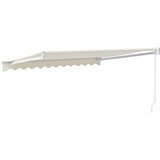 Tenda na uvlačenje krem 3 x 2,5 m od tkanine i aluminija | Eponuda.com