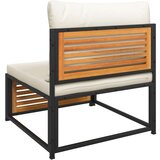  5-dijelna set vrtnih sofa od masivnog drva bagrema s jastucima | shoptok.hr