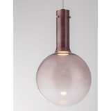 Nova Luce Smeđa staklena LED viseća svjetiljka s mogućnosti zatamnjivanja ø 25 cm Nostos – | shoptok.hr