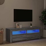  ormarić s LED svjetlima boja hrasta sonome 120 x 35 x 40 cm | shoptok.hr
