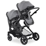 Hauck kolica za blizance Atlantic Twin - Melange Grey Cijene