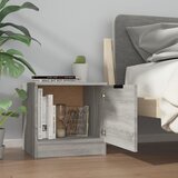  Noćni ormarići 2 kom boja dimljenog smeđi 40 x 39 x 40 cm | shoptok.hr