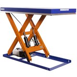 Edmolift Kompaktna dvižna miza, nosilnost 1500 kg, plošča DxŠ 1700 x 1000 mm, uporabni dvig 1100 mm | Shoptok.si