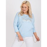 RELEVANCE Blouse-RV-BZ-7500.28X-light blue | Shoptok.si