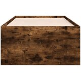  Okvir kreveta s pohranom s ladicama Dimljeni hrast 80 x 200 cm | shoptok.hr