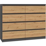 Shumee Predalnik Malwa M8/120 ANTRACIT ARTISAN, (21560219) | Shoptok.si