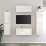 The Living Store TV omarica 6 kosov bela trdna borovina - TV Omarica, (21376947) Cene