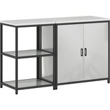  Kuhinjski set za pohranu HATTEM 2 pcs Srebrna Pocinčani čelik | Shoptok.si