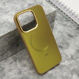  maska color metal magsafe za iphone 15 pro/ zlatna Cene